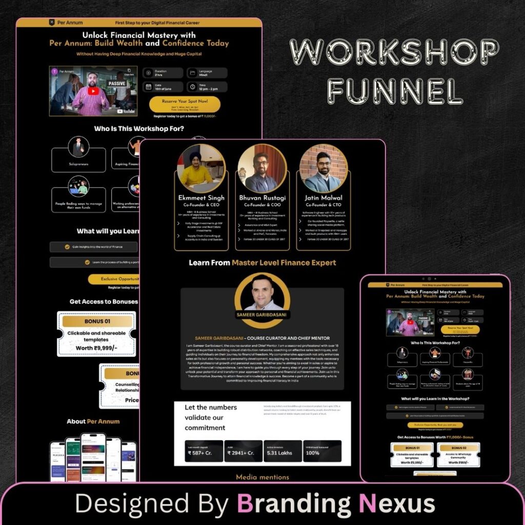 Best Funnel Designing Agency - Branding Nexus