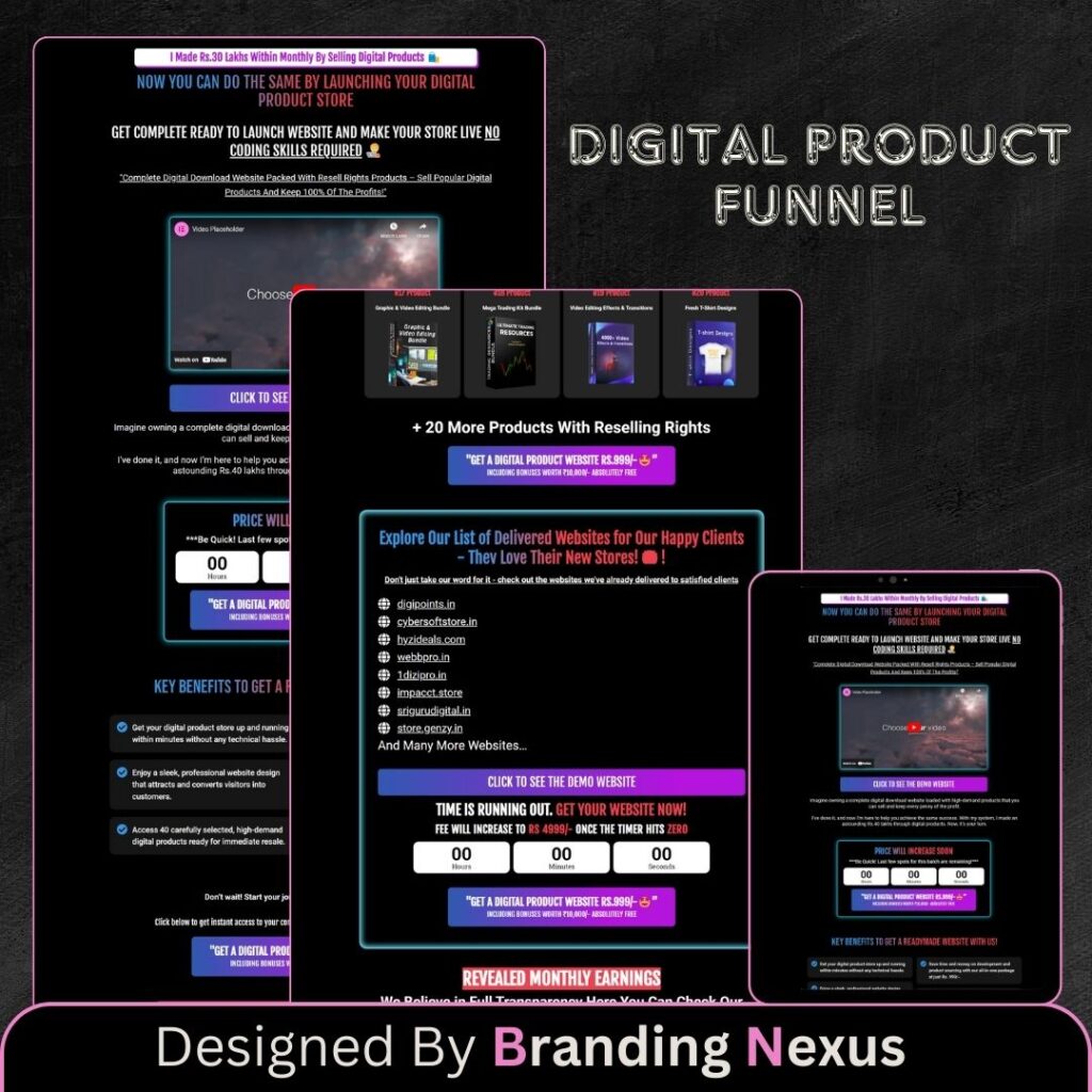 Best Funnel Designing Agency - Branding Nexus