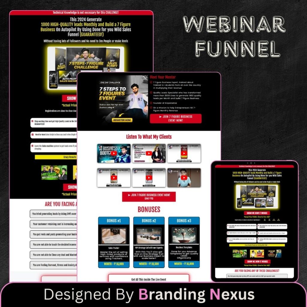 Best Funnel Designing Agency - Branding Nexus